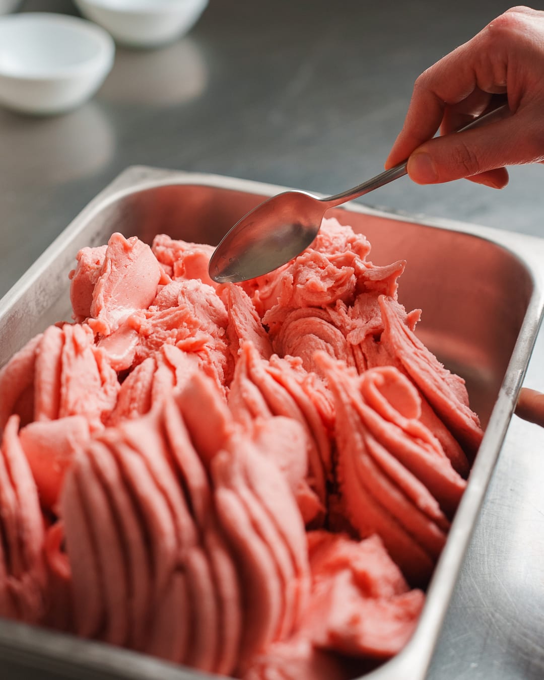 Preparazione gelato
